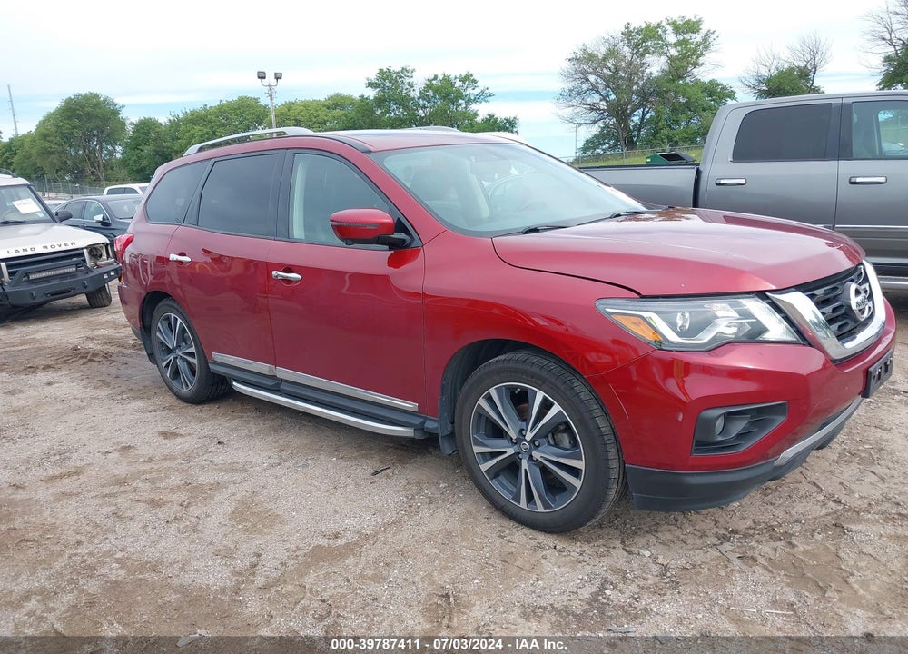 2018 NISSAN PATHFINDER PLATINUM VIN: 5N1DR2MM9JC627565