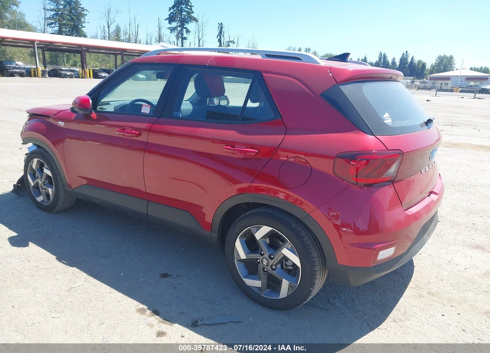 2022 HYUNDAI VENUE SEL VIN: KMHRC8A37NU161964