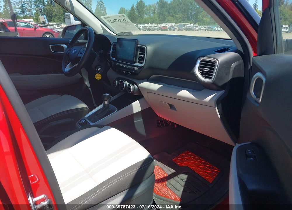 2022 HYUNDAI VENUE SEL VIN: KMHRC8A37NU161964