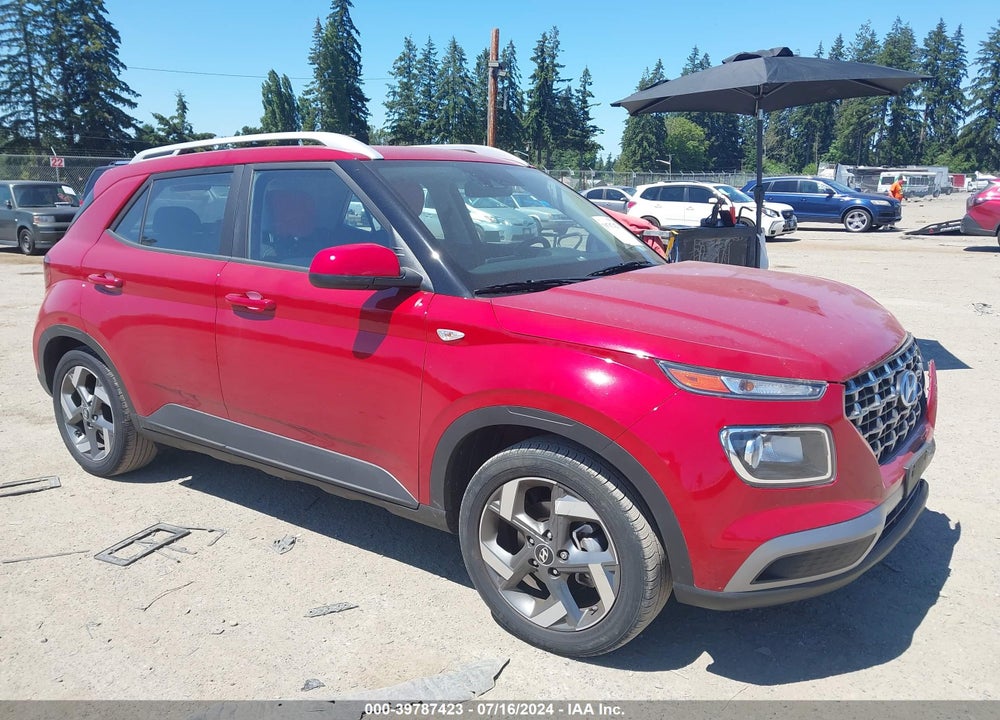 2022 HYUNDAI VENUE SEL VIN: KMHRC8A37NU161964