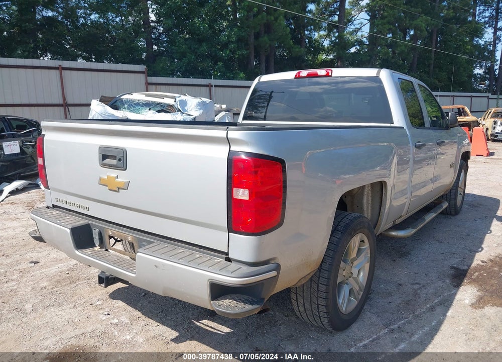 2018 CHEVROLET SILVERADO 1500 CUSTOM VIN: 1GCRCPEC0JZ338313