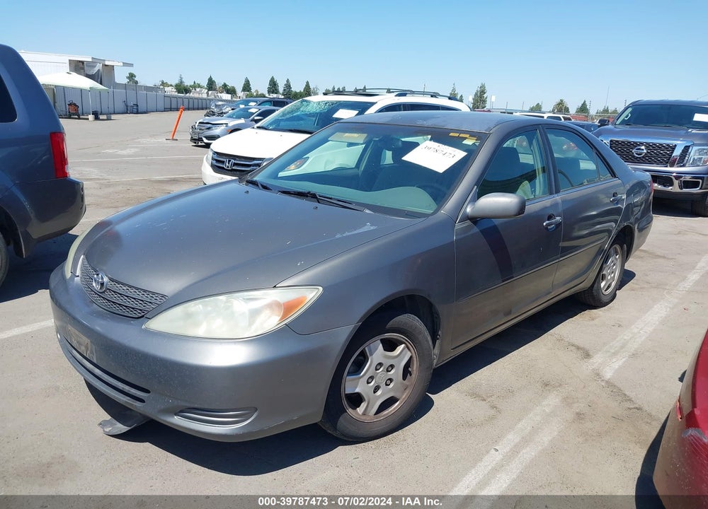 2002 TOYOTA CAMRY LE V6 VIN: 4T1BF30K92U534602