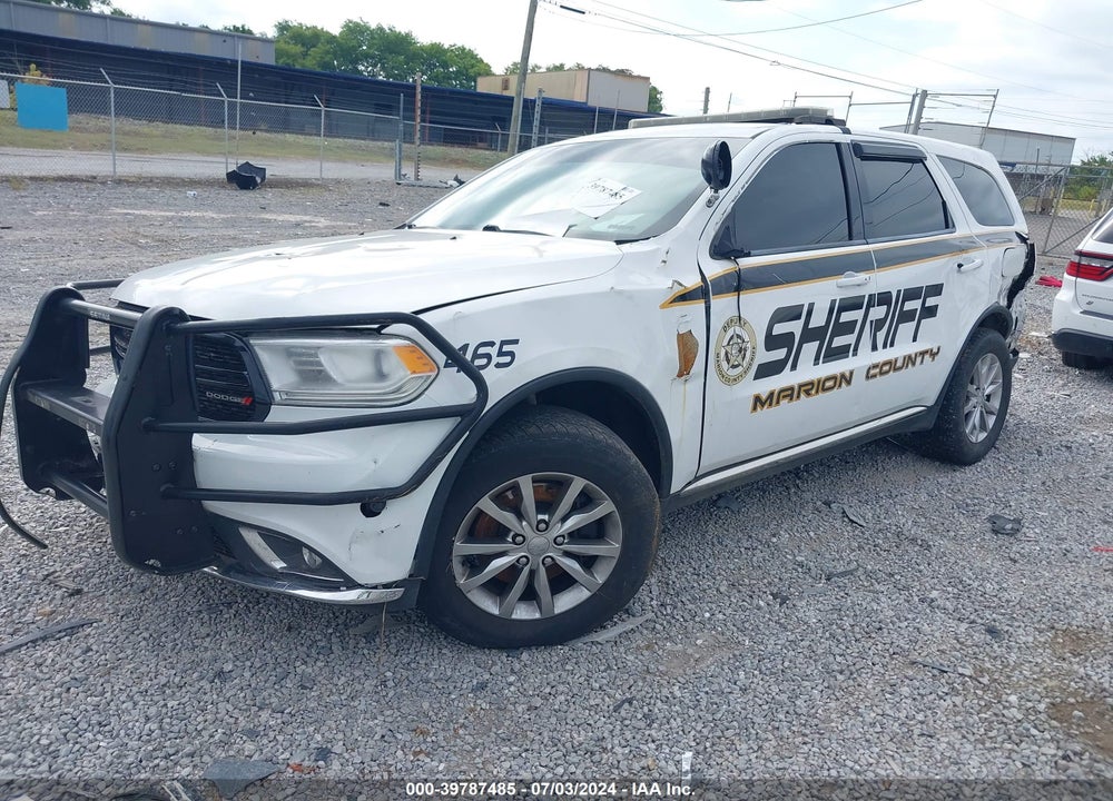 2018 DODGE DURANGO SPECIAL SERVICE AWD VIN: 1C4RDJFG3JC496465