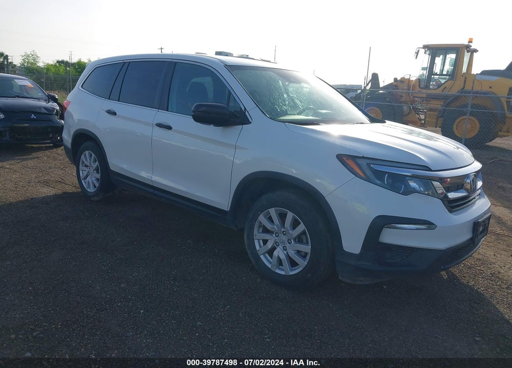 2020 HONDA PILOT 2WD LX VIN: 5FNYF5H18LB008042