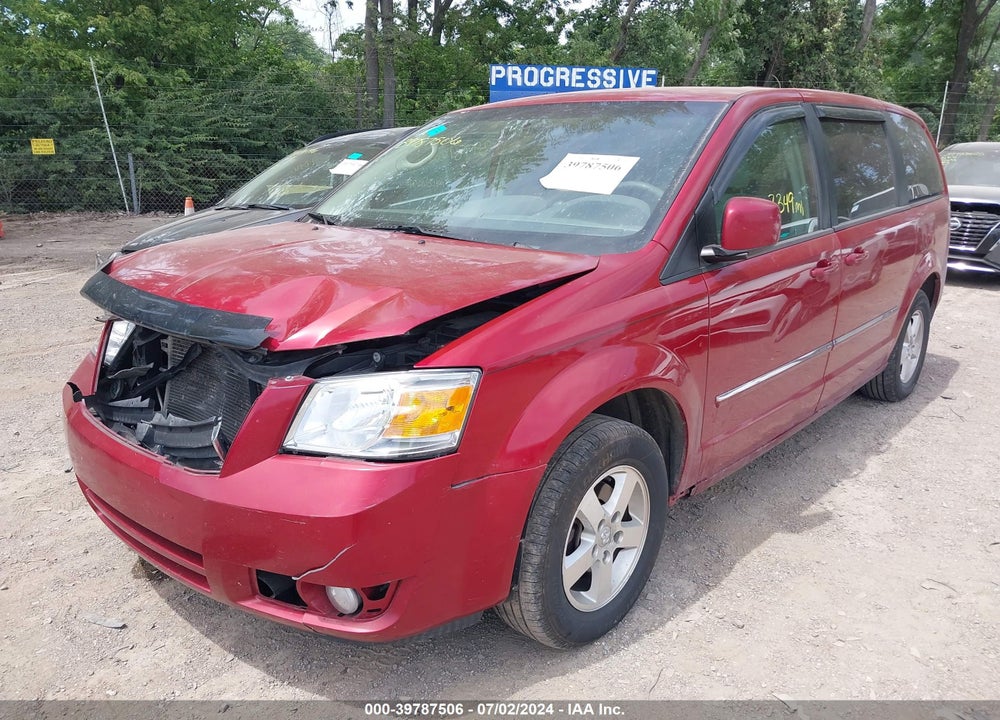 2008 DODGE GRAND CARAVAN SXT VIN: 1D8HN54P48B104002