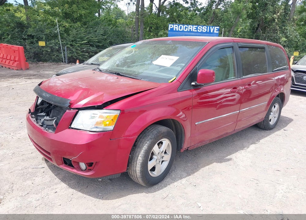 2008 DODGE GRAND CARAVAN SXT VIN: 1D8HN54P48B104002