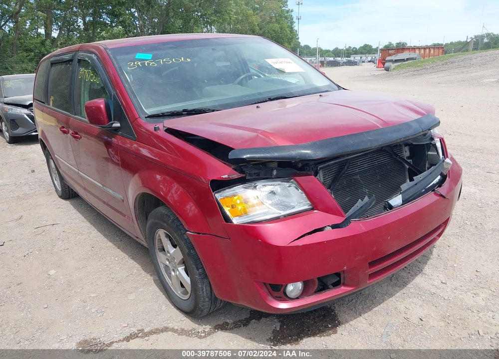 2008 DODGE GRAND CARAVAN SXT VIN: 1D8HN54P48B104002