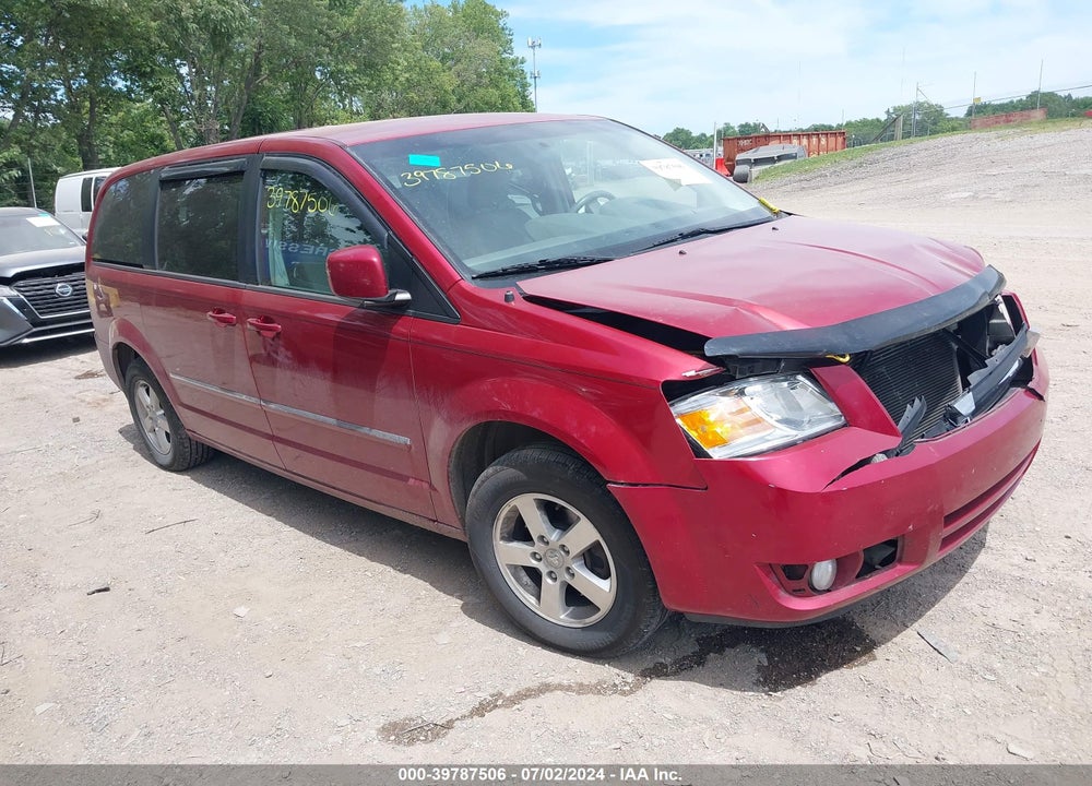 2008 DODGE GRAND CARAVAN SXT VIN: 1D8HN54P48B104002