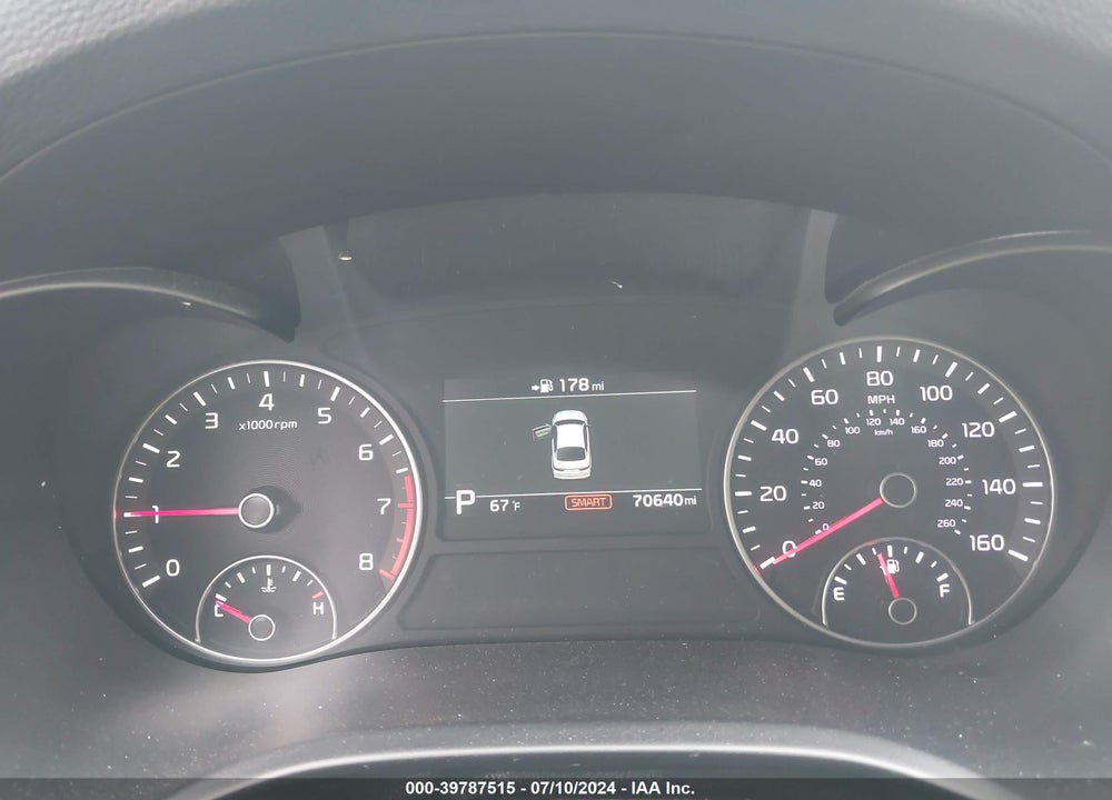 2019 KIA OPTIMA SX TURBO VIN: 5XXGV4L26KG312409