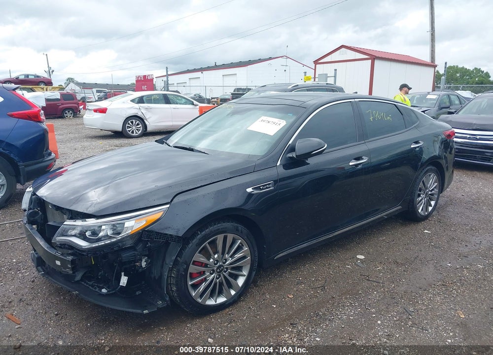 2019 KIA OPTIMA SX TURBO VIN: 5XXGV4L26KG312409