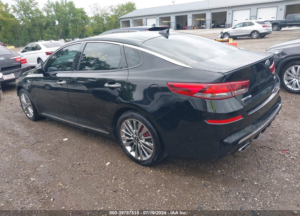 2019 KIA OPTIMA SX TURBO VIN: 5XXGV4L26KG312409