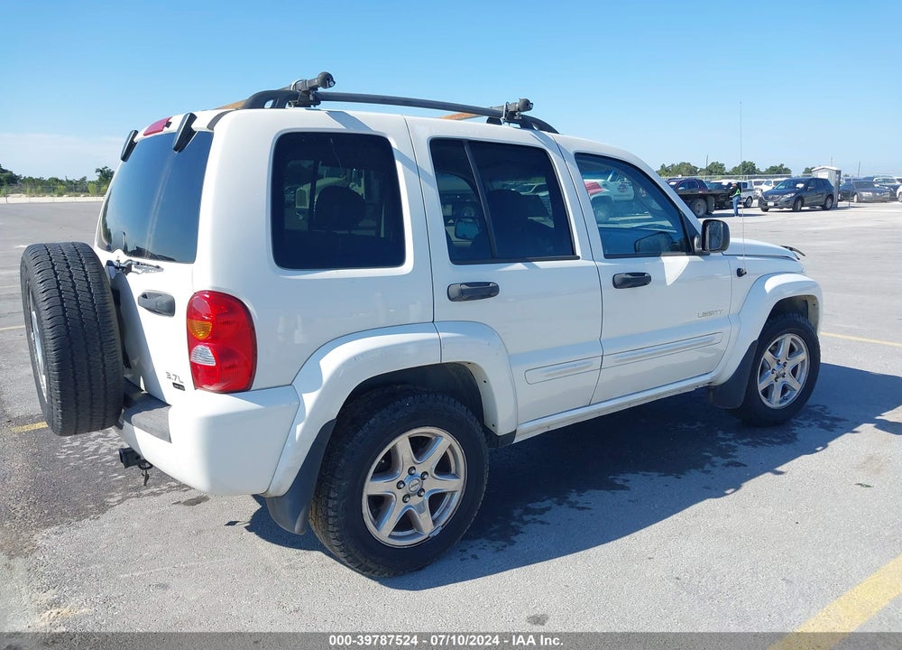 2004 JEEP LIBERTY LIMITED EDITION VIN: 1J4GL58K94W172839
