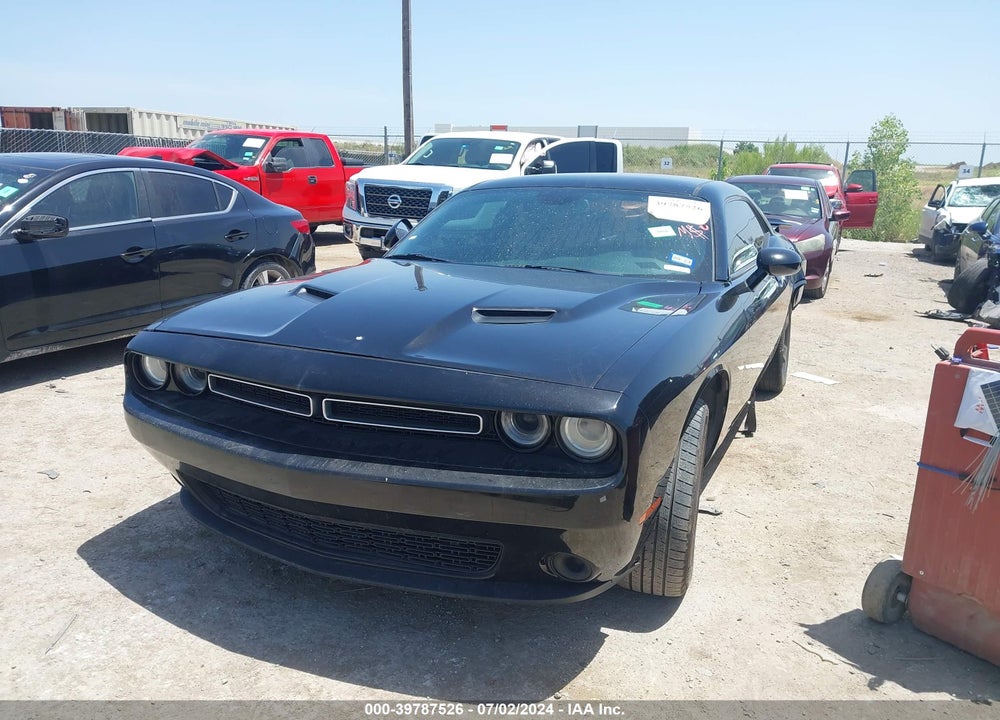 2019 DODGE CHALLENGER SXT VIN: 2C3CDZAG8KH605212