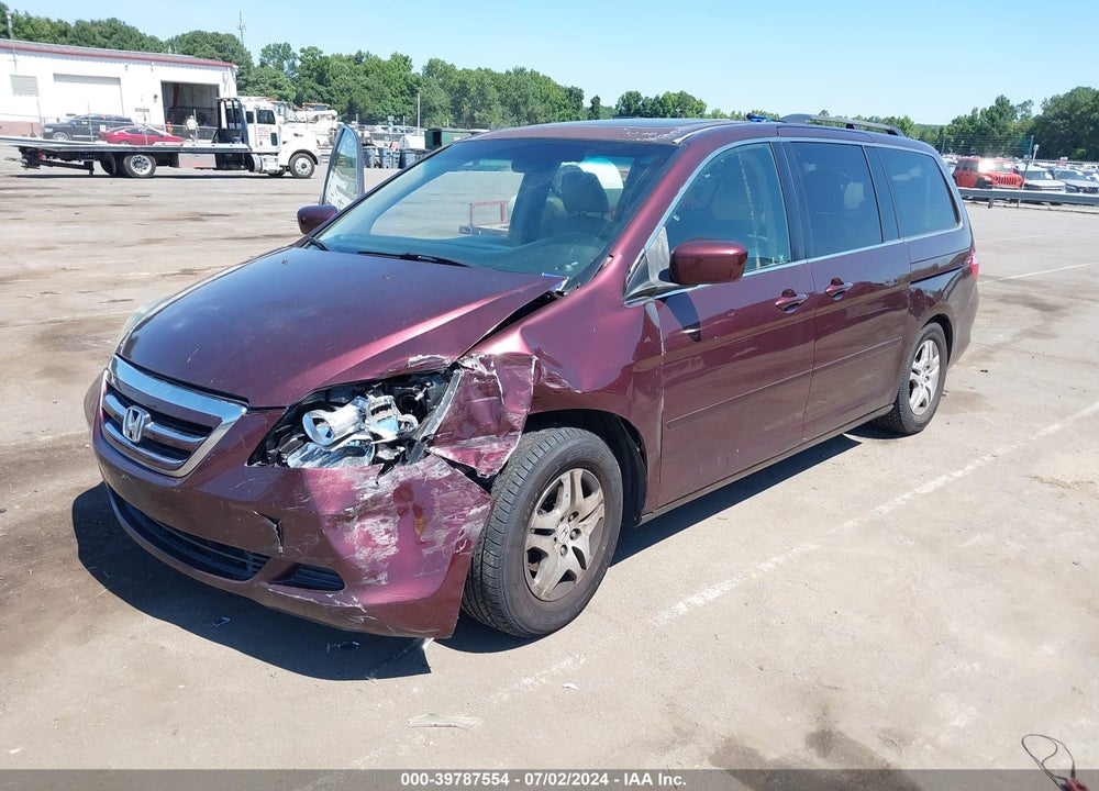 2007 HONDA ODYSSEY EX-L VIN: 5FNRL38767B442259