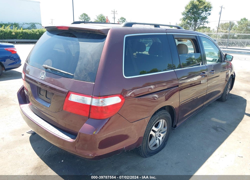 2007 HONDA ODYSSEY EX-L VIN: 5FNRL38767B442259