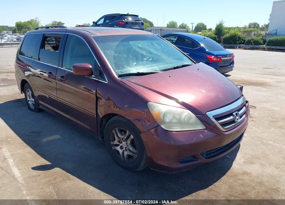 2007 HONDA ODYSSEY EX-L VIN: 5FNRL38767B442259