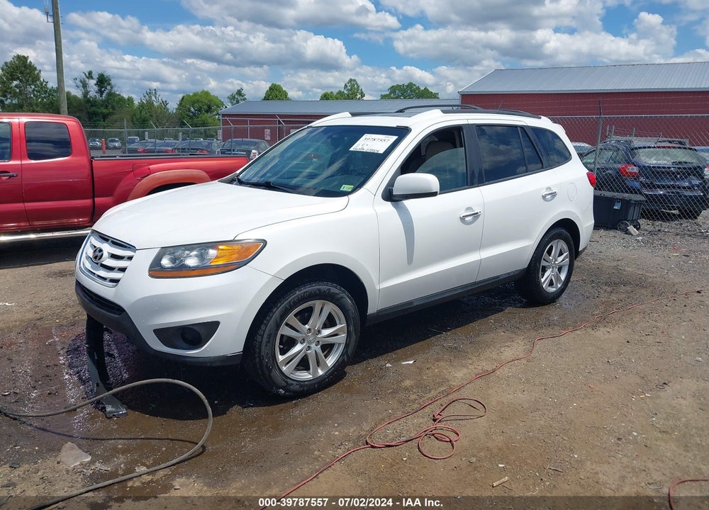 2011 HYUNDAI SANTA FE LIMITED V6 VIN: 5XYZKDAG3BG055172