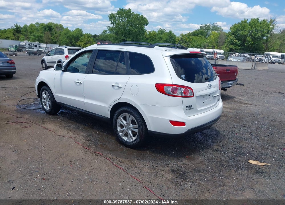 2011 HYUNDAI SANTA FE LIMITED V6 VIN: 5XYZKDAG3BG055172
