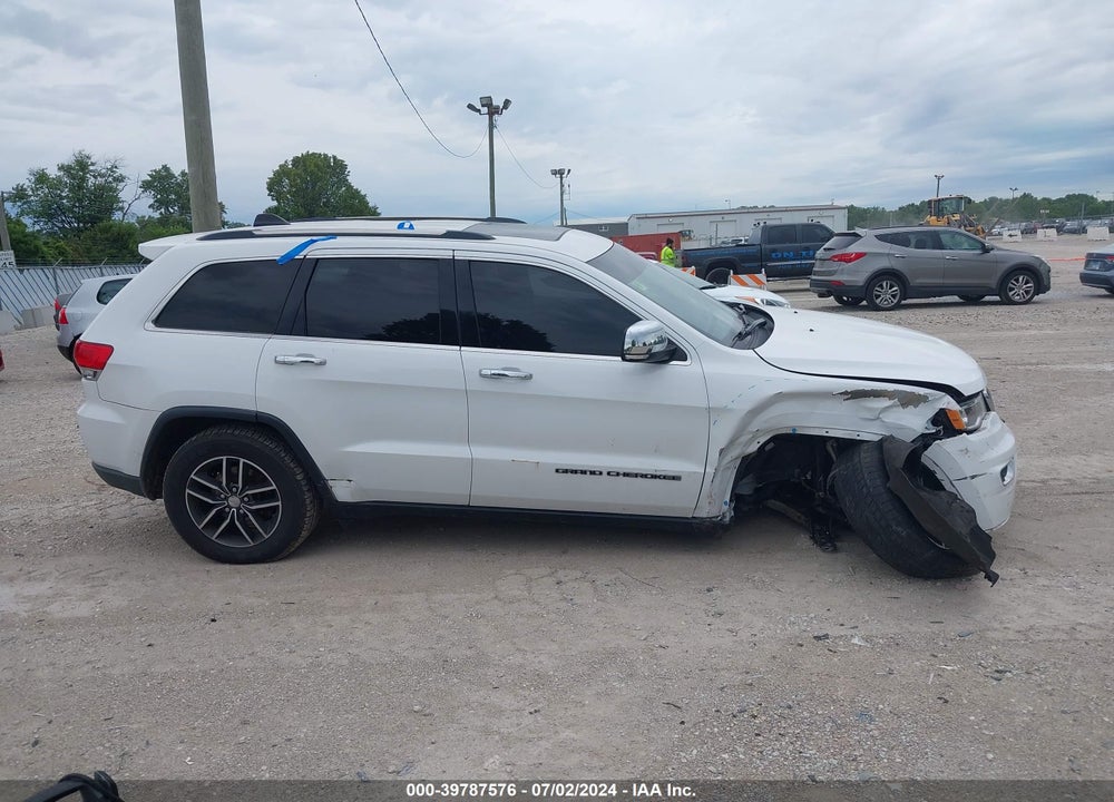 2017 JEEP GRAND CHEROKEE LIMITED 4X4 VIN: 1C4RJFBG4HC840911