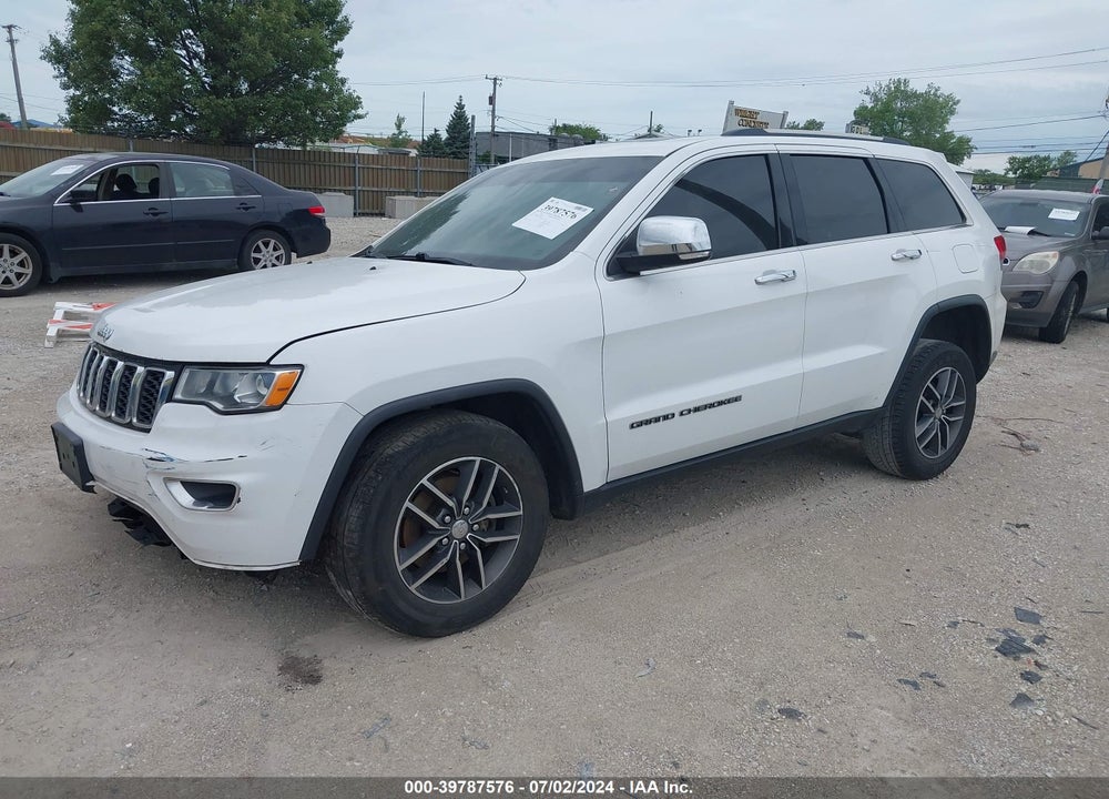 2017 JEEP GRAND CHEROKEE LIMITED 4X4 VIN: 1C4RJFBG4HC840911