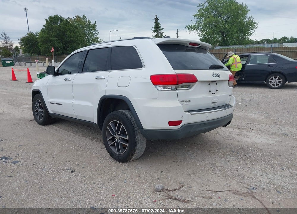 2017 JEEP GRAND CHEROKEE LIMITED 4X4 VIN: 1C4RJFBG4HC840911