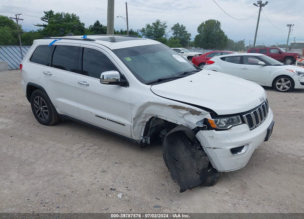 2017 JEEP GRAND CHEROKEE LIMITED 4X4 VIN: 1C4RJFBG4HC840911