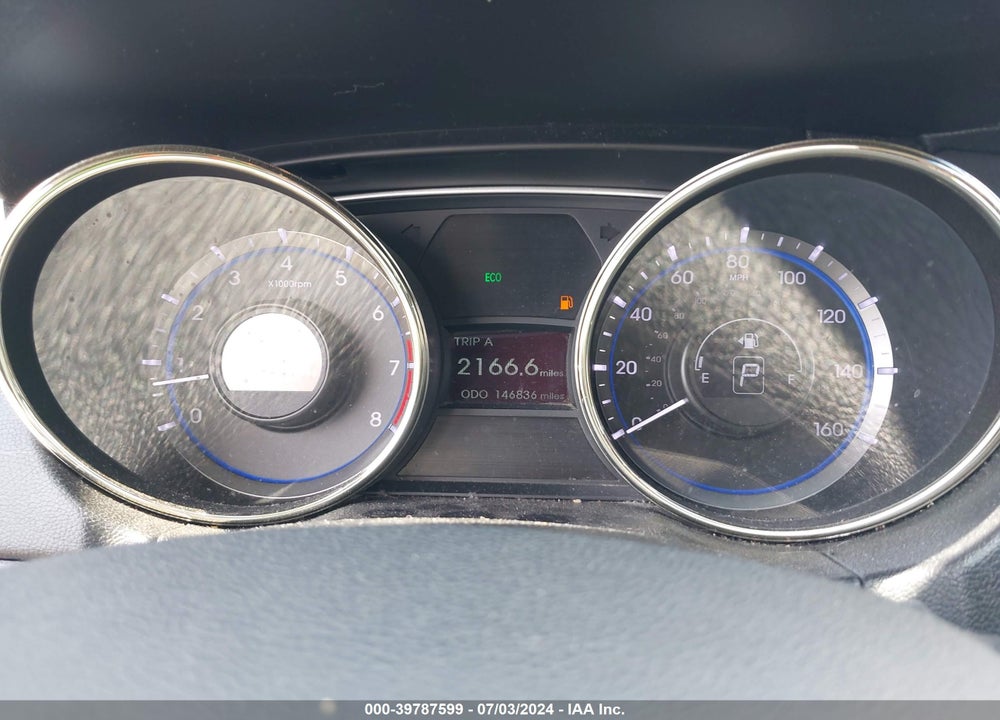 2013 HYUNDAI SONATA SE 2.0T VIN: 5NPEC4AB0DH506165