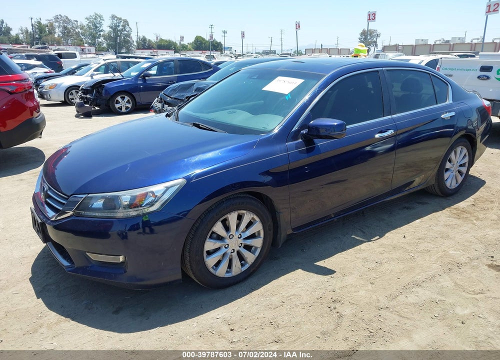 2013 HONDA ACCORD EX-L VIN: 1HGCR2F86DA227559