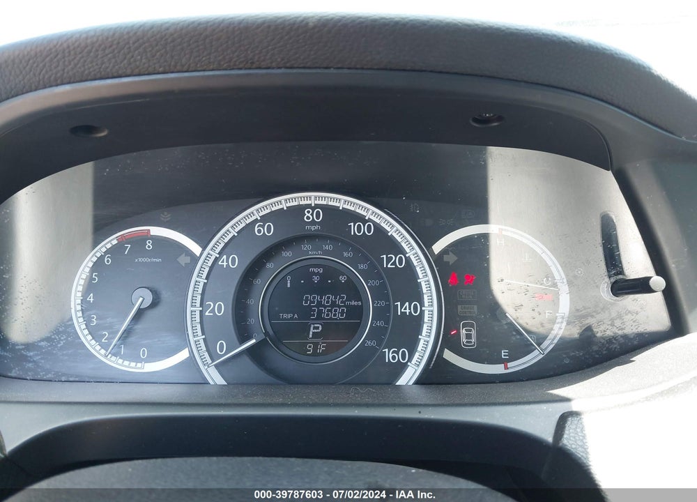 2013 HONDA ACCORD EX-L VIN: 1HGCR2F86DA227559