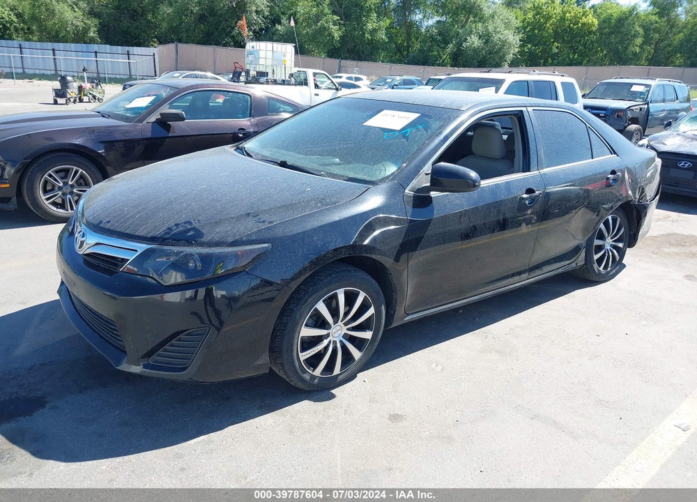 2012 TOYOTA CAMRY LE VIN: 4T4BF1FK2CR201449