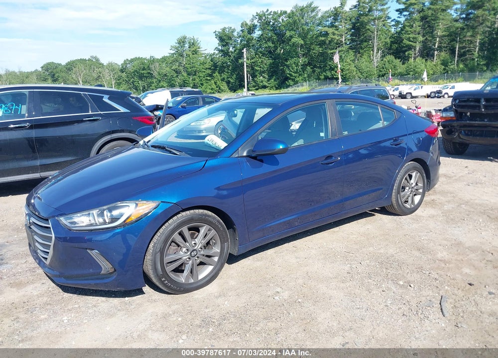 2018 HYUNDAI ELANTRA VALUE EDITION VIN: 5NPD84LF9JH350393