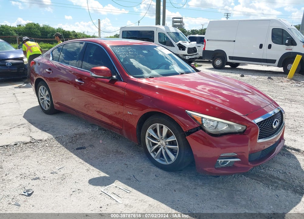2016 INFINITI Q50 3.0T PREMIUM VIN: JN1EV7AP4GM300481