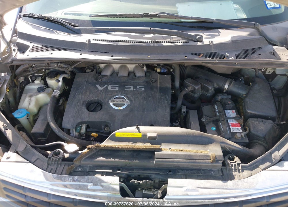 2007 NISSAN QUEST 3.5 SL VIN: 5N1BV28U87N124104