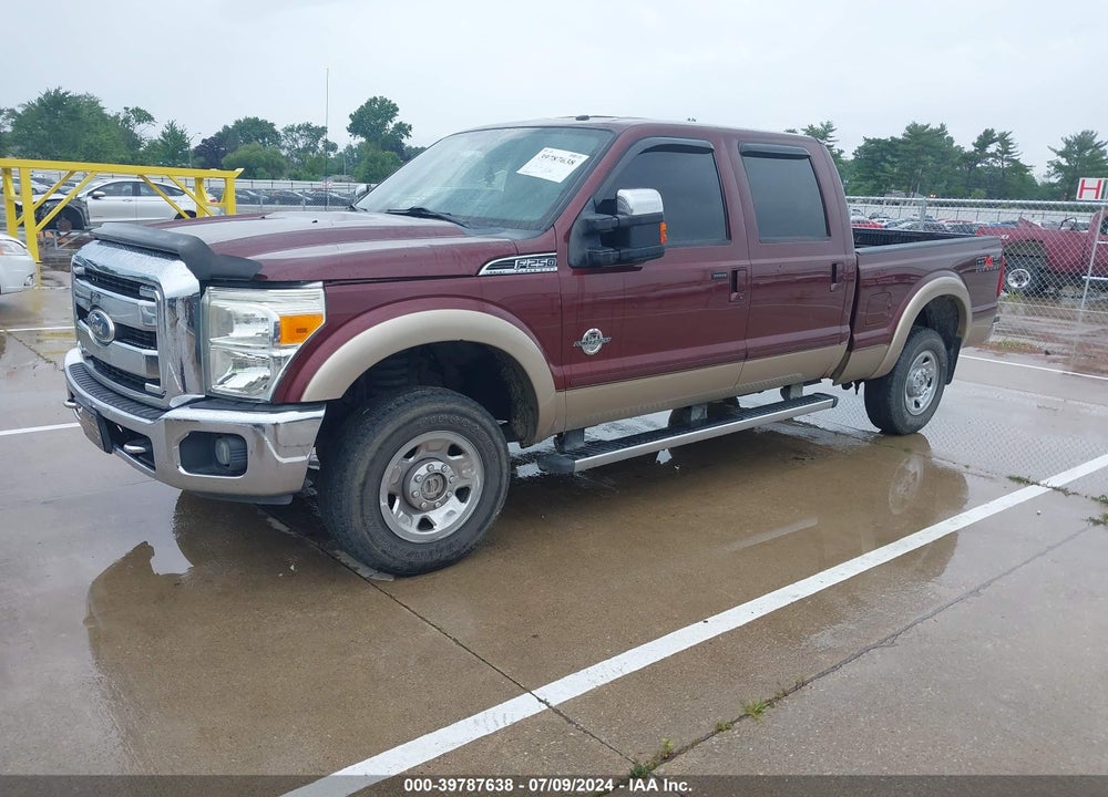 2011 FORD F-250 LARIAT VIN: 1FT7W2BT3BEA00256