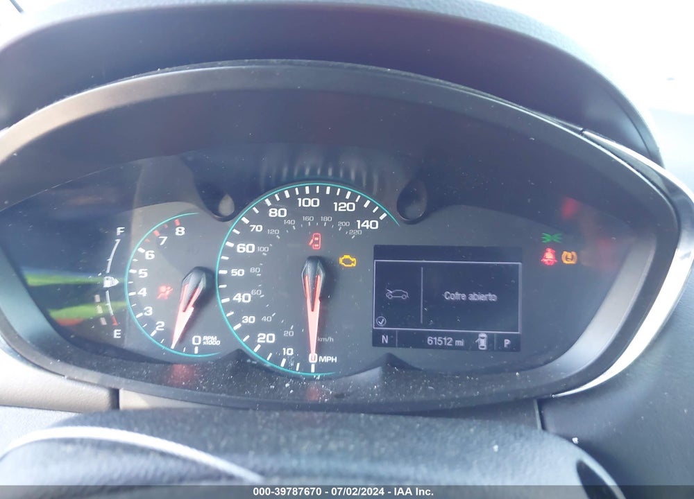 2019 CHEVROLET TRAX LT VIN: 3GNCJLSB9KL342277