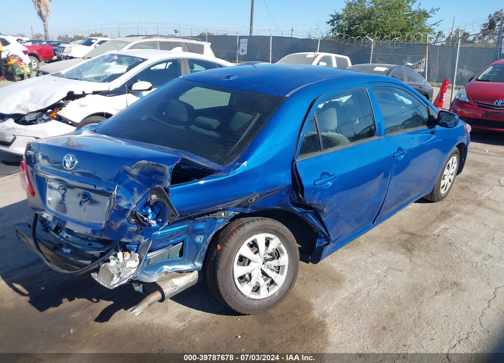 2010 TOYOTA COROLLA LE VIN: JTDBU4EE5AJ080979