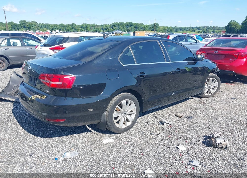 2015 VOLKSWAGEN JETTA 1.8T SE VIN: 3VWD17AJ2FM314198