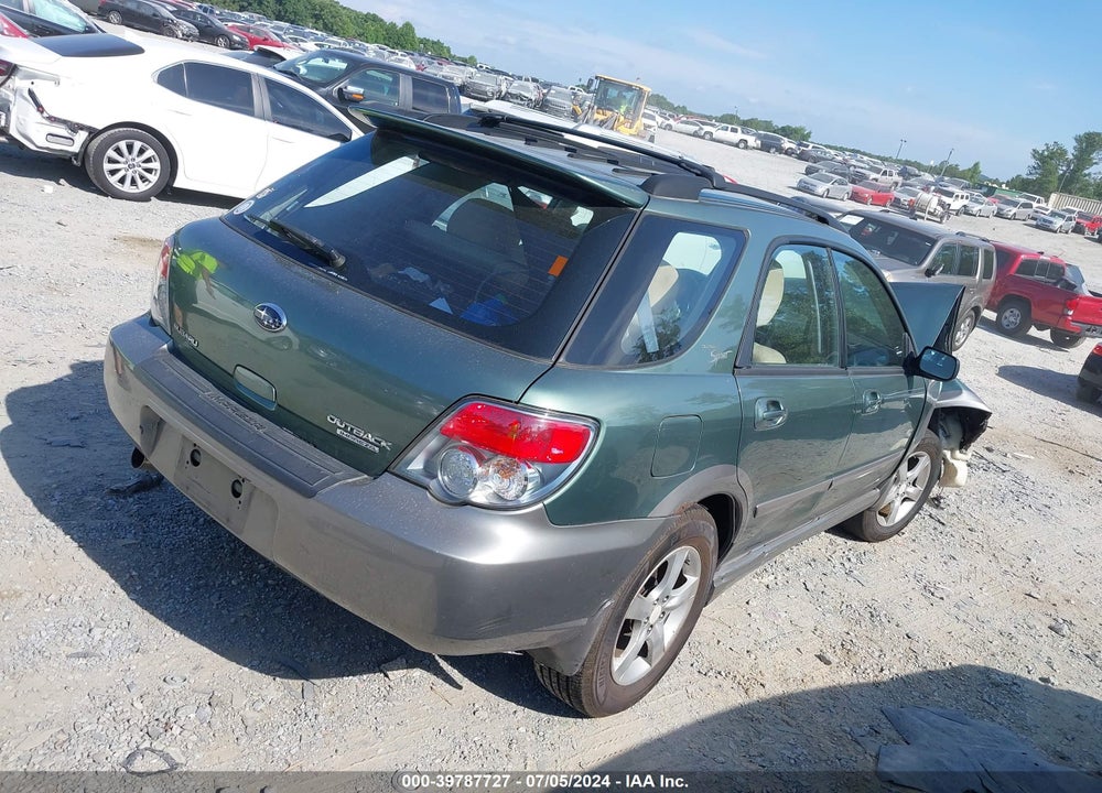 2006 SUBARU IMPREZA OUTBACK SPORT VIN: JF1GG68666H804146