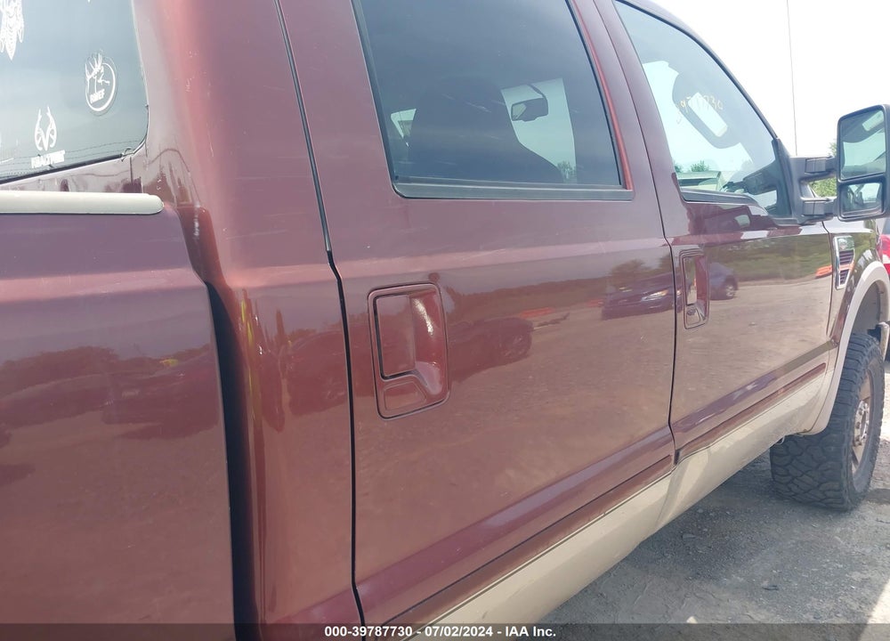 2008 FORD F-250 FX4/HARLEY-DAVIDSON/KING RANCH/LARIAT/XL/XLT VIN: 1FTSW21R68EC25005