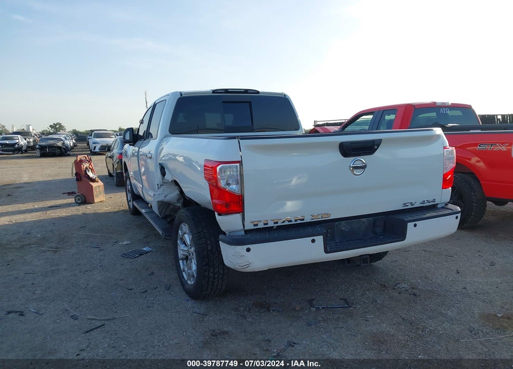 2016 NISSAN TITAN XD SV GAS VIN: 1N6AA1F46GN507366