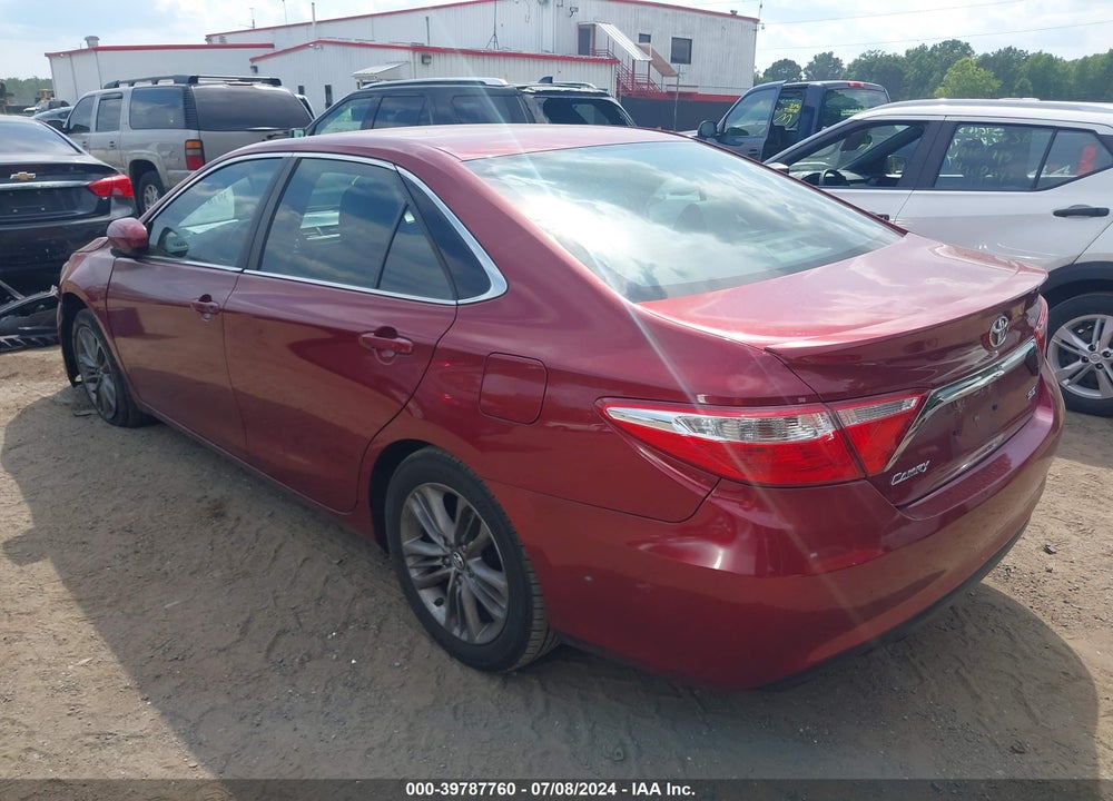 2017 TOYOTA CAMRY SE VIN: 4T1BF1FK3HU753141