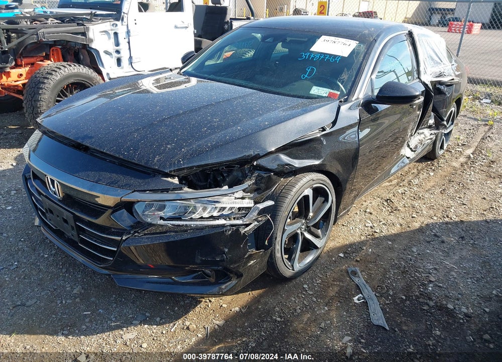2021 HONDA ACCORD SPORT VIN: 1HGCV1F35MA093265