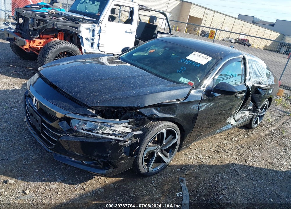 2021 HONDA ACCORD SPORT VIN: 1HGCV1F35MA093265