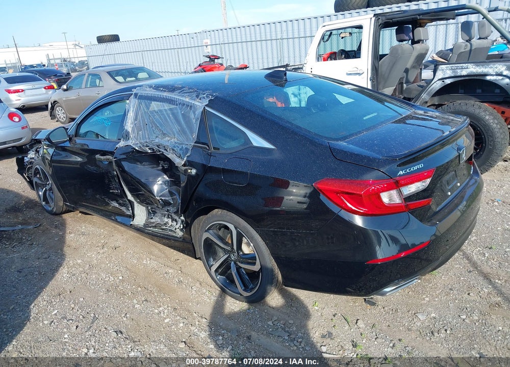 2021 HONDA ACCORD SPORT VIN: 1HGCV1F35MA093265