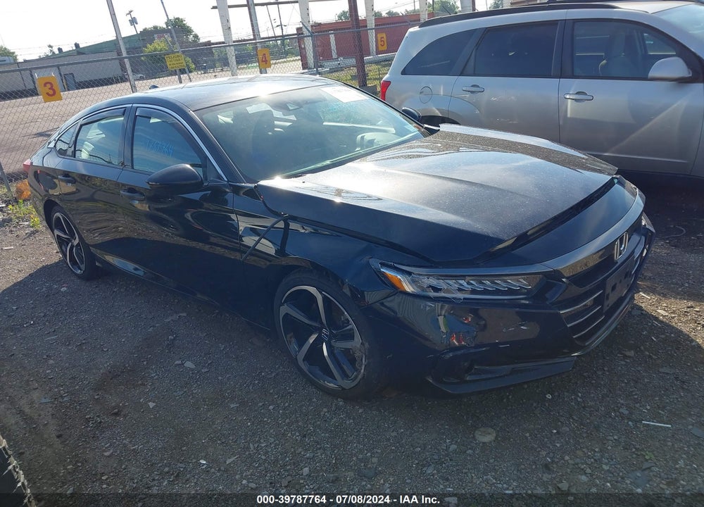 2021 HONDA ACCORD SPORT VIN: 1HGCV1F35MA093265