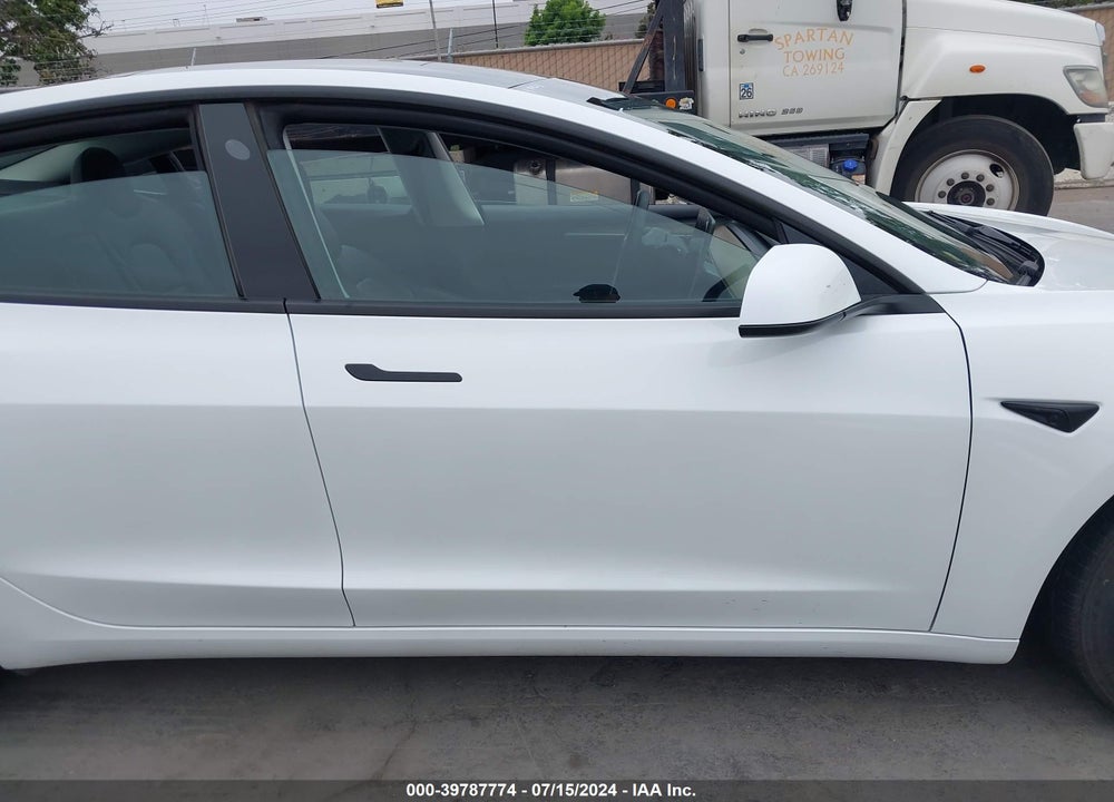 2023 TESLA MODEL 3 REAR-WHEEL DRIVE VIN: 5YJ3E1EA8PF557207