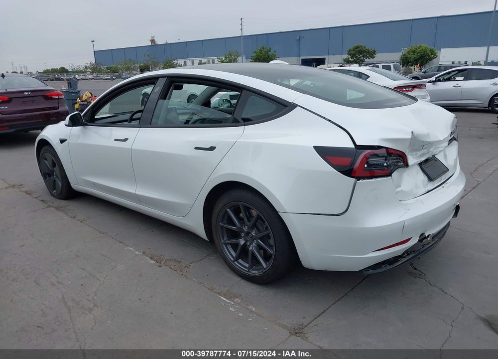 2023 TESLA MODEL 3 REAR-WHEEL DRIVE VIN: 5YJ3E1EA8PF557207