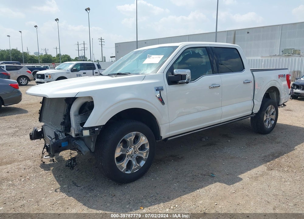2022 FORD F-150 PLATINUM VIN: 1FTFW1E87NFB04910