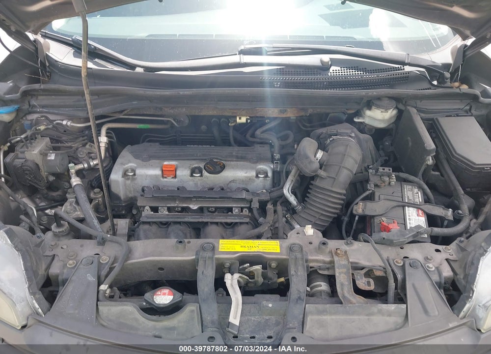 2012 HONDA CR-V LX VIN: 5J6RM3H34CL009387