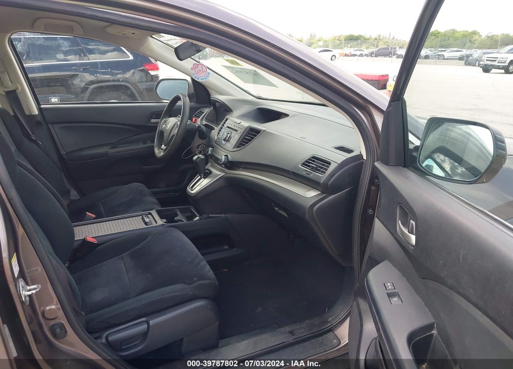 2012 HONDA CR-V LX VIN: 5J6RM3H34CL009387